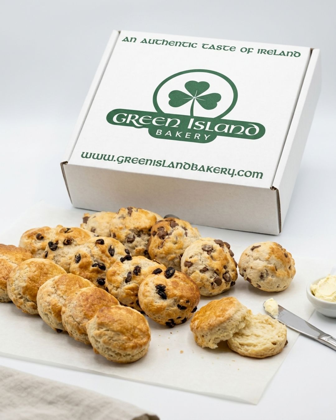 Assorted Scones Gift Box - GreenIsland Bakery
