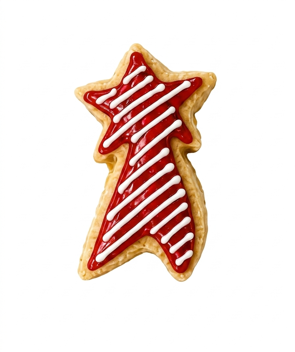 Patriotic Iced Shortbread Cookie Gift Box | Fourth of July Gift Box