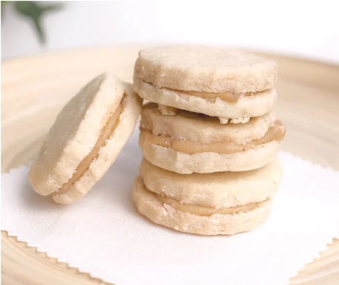 Salted Caramel Shortbread, Salted Caramel Shortbread – GreenIsland Bakery